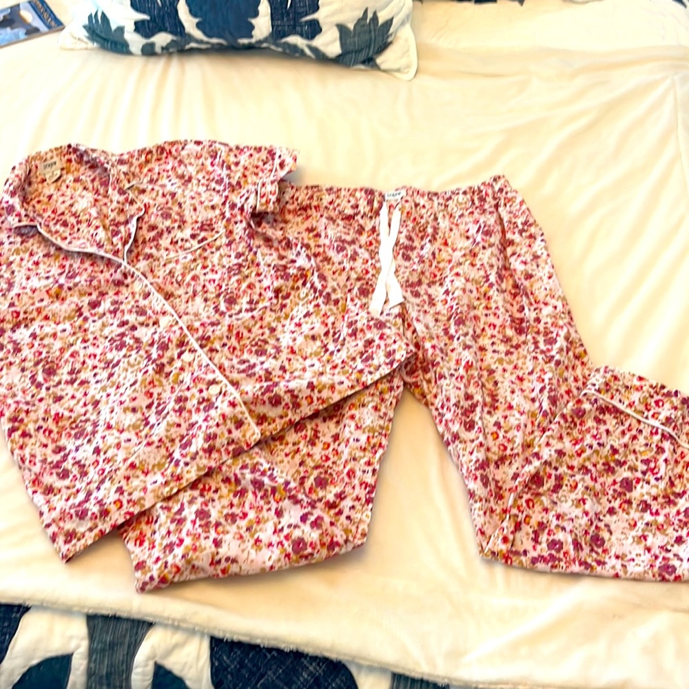 J. Crew Factory summer cotton pajamas